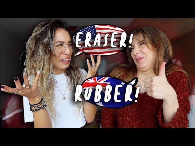 AMERICAN vs AUSTRALIAN SLANG w/ Kristen McAtee