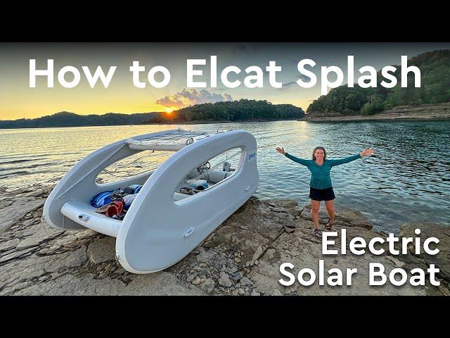 Electric Boat Adventure: GoSun Elcat Splash How To Guide | Eco-Friendly Boating Fun!