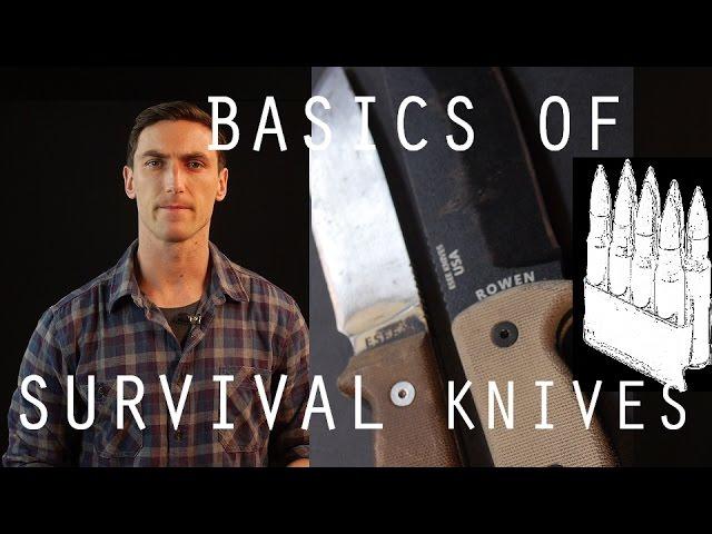 Basics of Survival Knives (Morakniv, ESEE, Becker / KABAR)