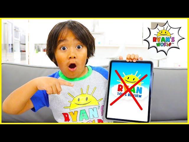 No More Ryan ToysReview....