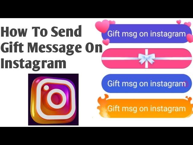 How to send gift message on instagram (new update)2023