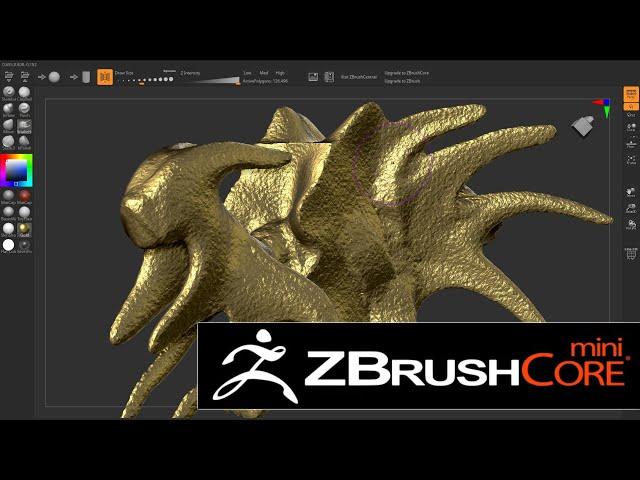 ZBrushCore Mini -- An Awesome Free Sculpting Tool With A Gigantic Catch!