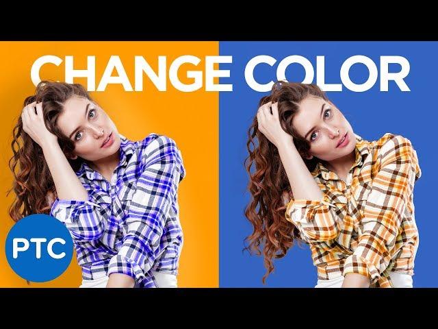 How To Change The Color of ANYTHING In Photoshop | Select and Change ANY Color