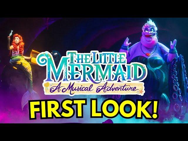 FIRST LOOK at The Little Mermaid Musical Adventure at Walt Disney World!