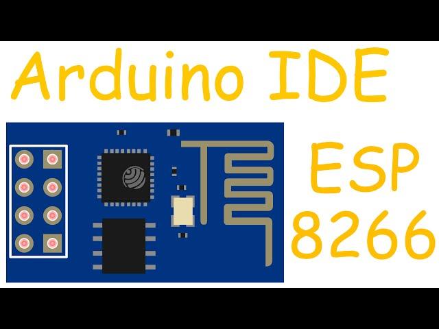 ESP8266 прошивка, программирование в Arduino IDE