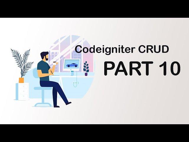 DataTables  in Codeigniter using Ajax | Codeigniter CRUD Application AJAX For DataTable | data table