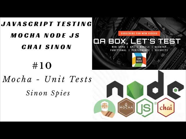 #10 Mocha - Sinon Spies