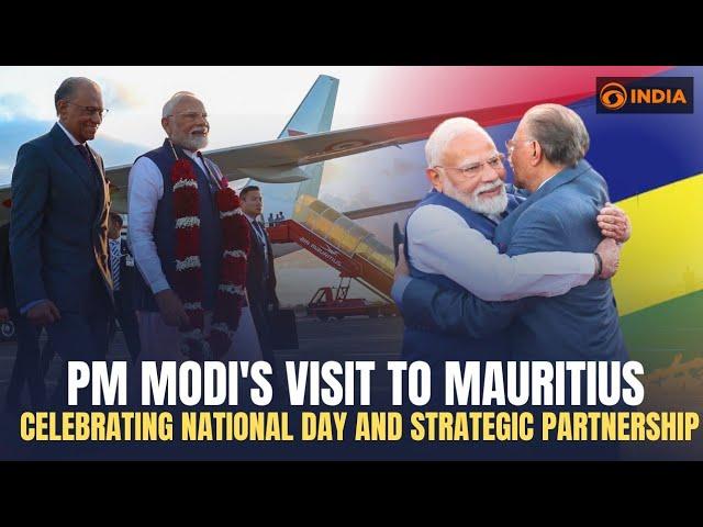 PM Modi's Visit to Mauritius | Celebrating National Day and Strategic Partnership