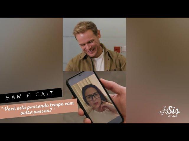 Outlander’s Sam Heughan Spends a Day with His Unexpected New BFF (ft. Caitriona Balfe) [ LEGENDADO]