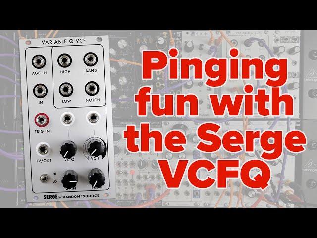 Filter ping sequencer patch breakdown | Serge VCFQ & Joranalogue Step 8