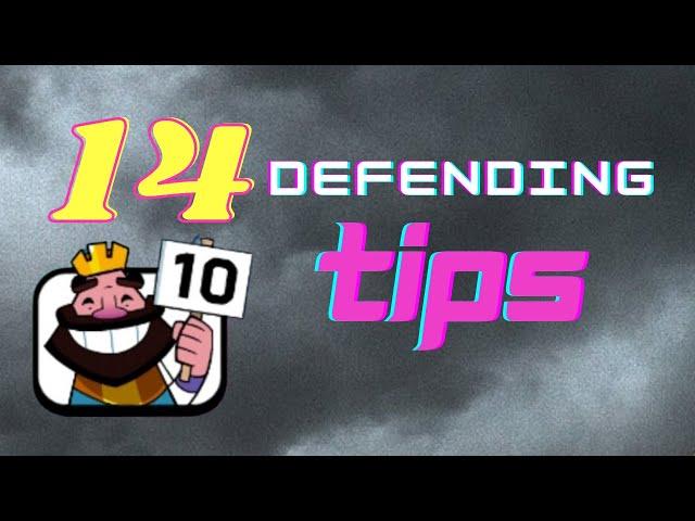 14 Defending Tips You MUST Know in Clash Royale