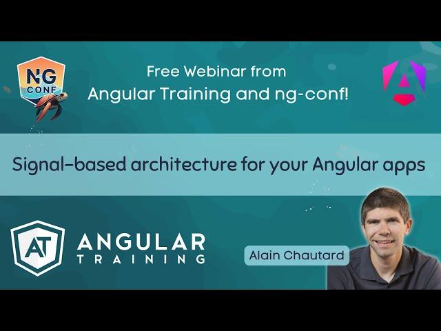 Signal-based architecture for your Angular apps | Alain Chautard