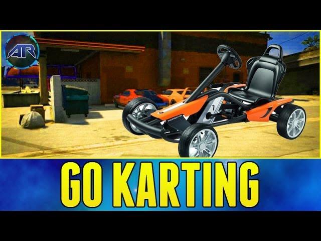 Grand Theft Auto 5 Online : Go Kart Racing - Part 1