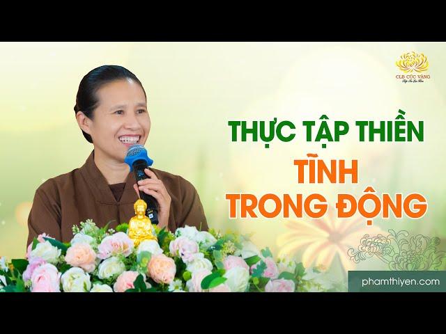 Thực tập thiền: Tĩnh trong động - Rèn luyện chú tâm, đoạn trừ vọng tưởng