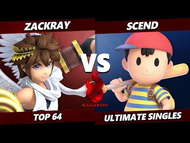 Kagaribi 10 - Zackray (Pit) Vs. Scend (Ness) Smash Ultimate - SSBU