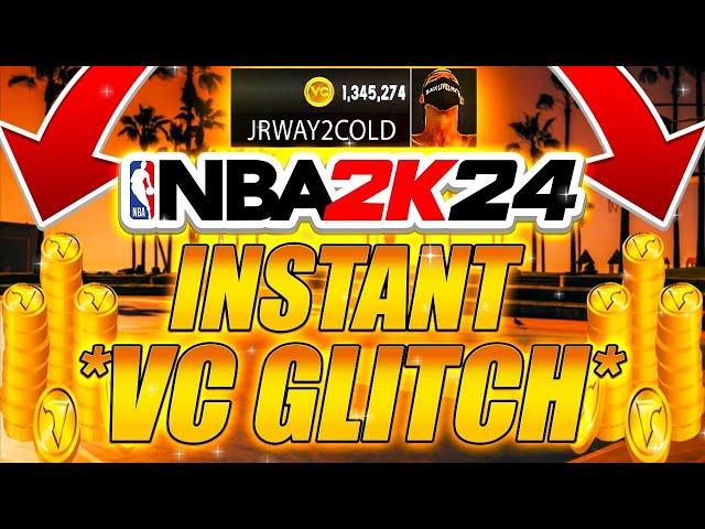 *NEW* NBA 2K24 GAME BREAKING VC GLITCH! 500K FOR FREE! HOW TO GET VC FAST! VC GLITCH 2K24!