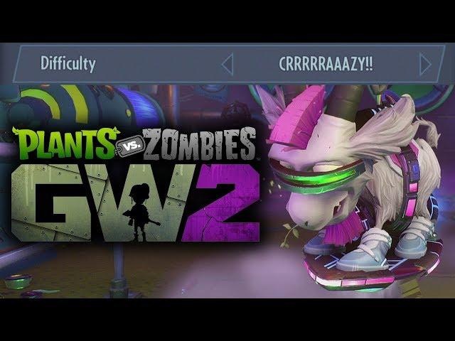 Прохождение Plants vs Zombies Garden Warfare 2 - Козлик (Hover Goat 3000) против Crazy Graveyard Ops