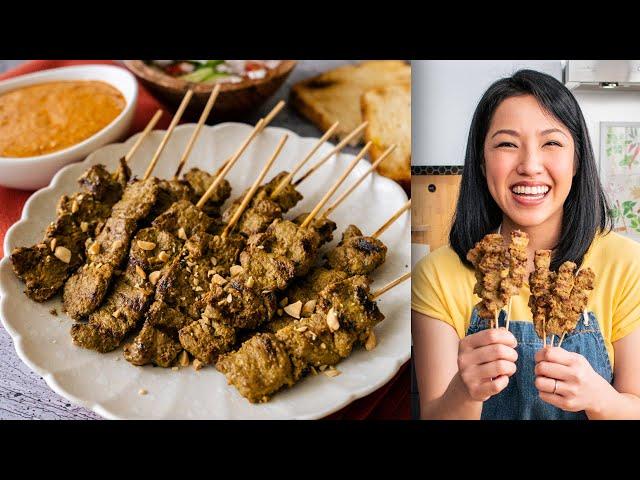 Beef Satay & “Real” Thai Peanut Sauce