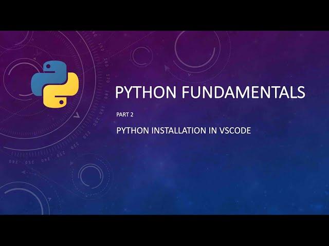 Learn python Fundamentals part 2