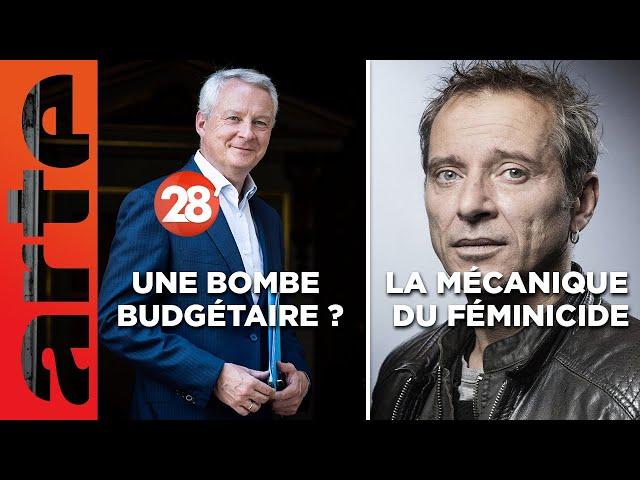 Caryl Férey / Futur gouvernement : face à une bombe budgétaire ? | 28 minutes | ARTE