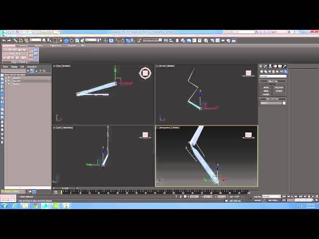 3ds Max  15-16 Modifying the Bones