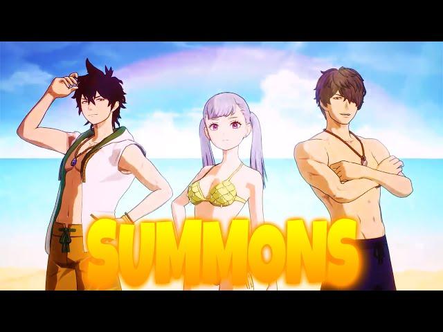 ️¡SUMMONS A POR LA NUEVA NOELLE de VERANO!️ Black Clover M