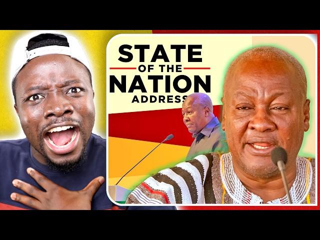 Nana Addo has Destroyed Ghana; Prez Mahama SONA 2025 Breakdown