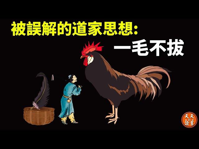 被誤解千年的道家思想:楊朱的"一毛不拔"不是自私自利,而是偉大的哲學思想 | 道家思想解讀(人生智慧,哲學,聽書,有聲書,孔子,儒家,墨家)