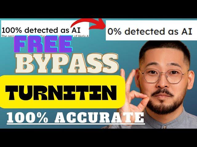 How to Bypass Turnitin AI Detection with Tenorshare AI Bypass | Best AI Humanizer AI Text (Free)