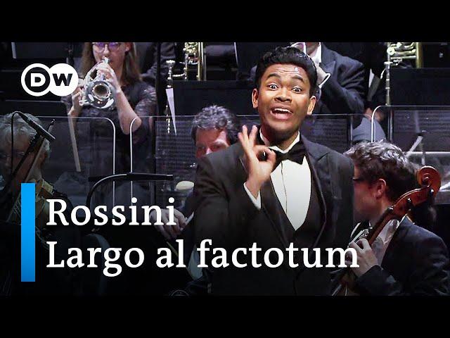 Rossini: Largo al factotum from the opera Il barbiere di Siviglia | Michael Arivony, baritone