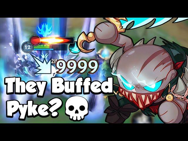 Buffed Pyke is Broken? (200 Years Stun) - Build & Rune - Wild Rift Gameplay