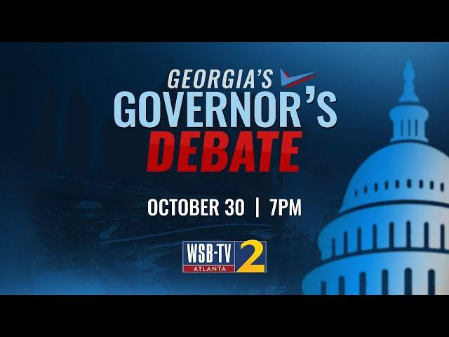 RAW: Georgia's Governor's Debate: Opening statements | WSB-TV