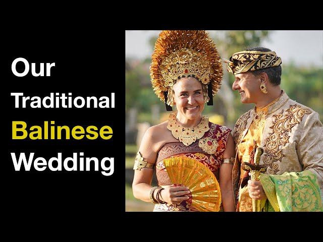 The Secret Rituals of a traditional Balinese Wedding!