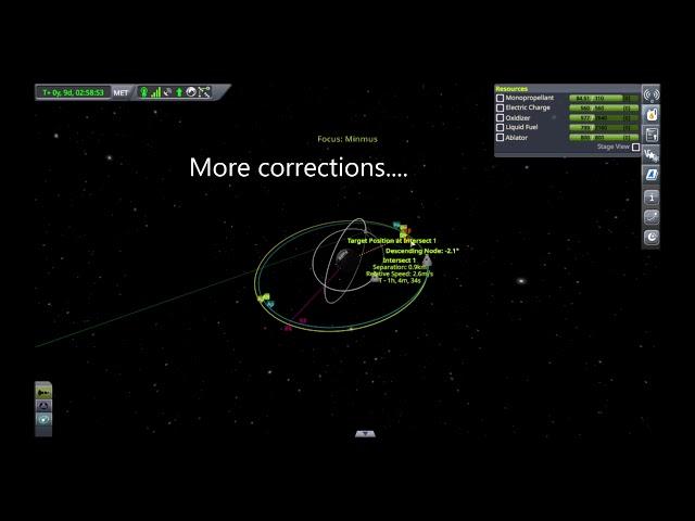 KSP - Save a kebal from Minmus orbit