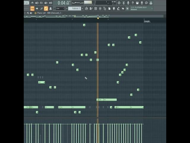 The craziest 808 slides in Fl Studio I've ever made #shorts