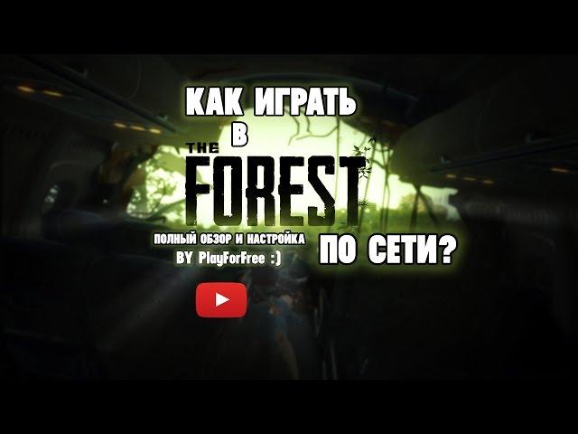 Как играть в The Forest по сети на пиратке с другом![Рабочий способ!]