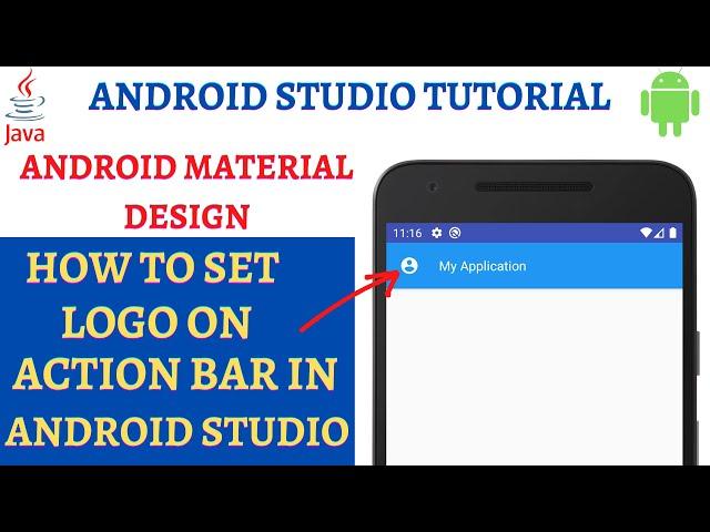 Setting Logo on ActionBar in Android Studio (2021)