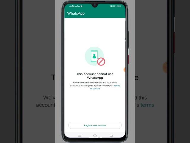 whatsapp banned my number solution | this account is not allowed to use whatsapp due to spam