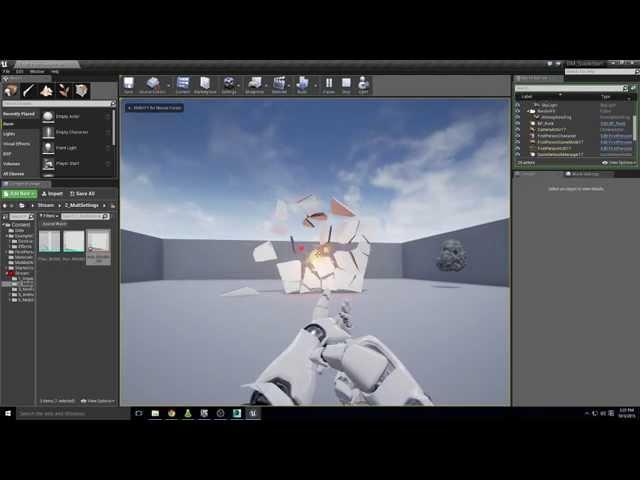 PBF: Destructibles Overview in Unreal Engine 4 and Q&A