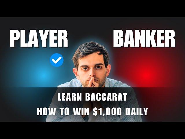 Baccarat Learn How To Win $1,000 Daily From The Casino