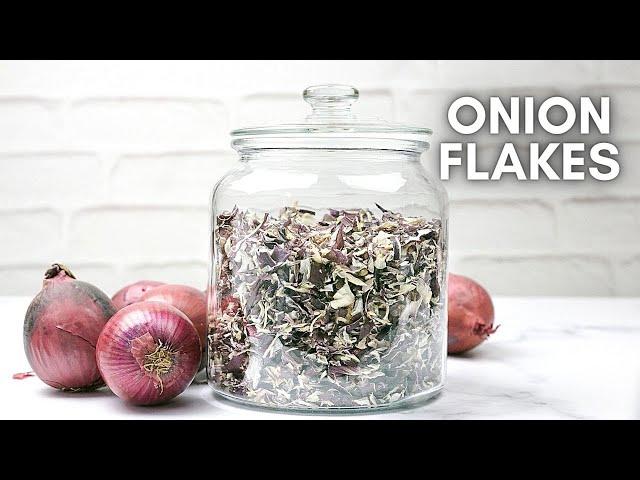 Onion Flakes | Dried Onions | How To Dry Onions