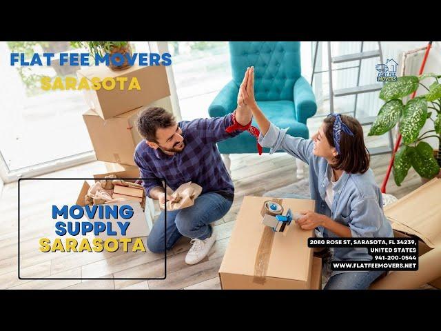 Moving Supply Sarasota | Flat Fee Movers Sarasota | www.flatfeemovers.net