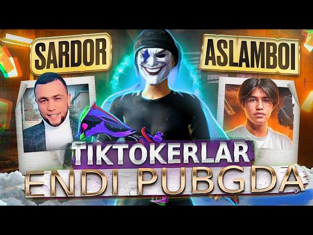 SARDOR ENDI PUBGDA. TIKTOKERLAR PUBGDA. PUBG MOBILE GAME PLAY OAZIS