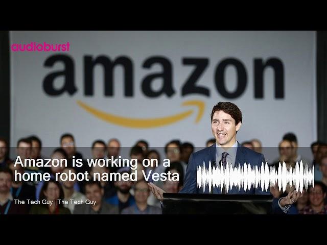 Amazon is working on a home robot named Vesta