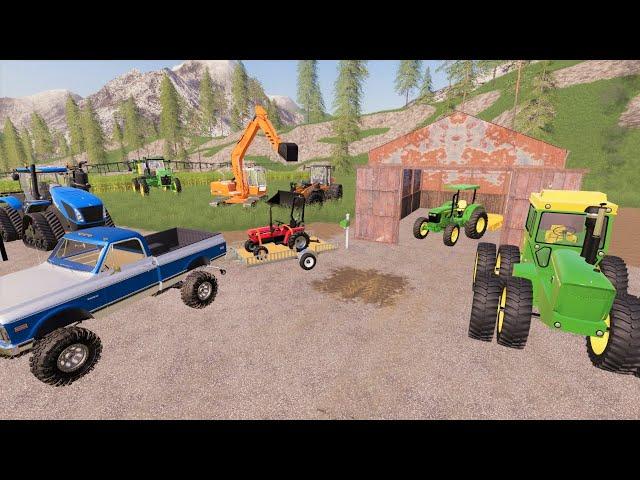 Buying abandoned barn for $200,000 what's inside | Suits to boots 18 | Farming Simulator 19