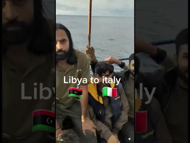 Libya to Italy #italy #libyatoitaly #travel