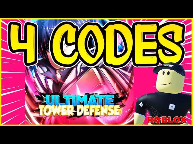 4 NEW WORKING CODES for ️ULTIMATE TOWER DEFENSE️Update Bounties️Roblox 2024️Codes for Roblox TV