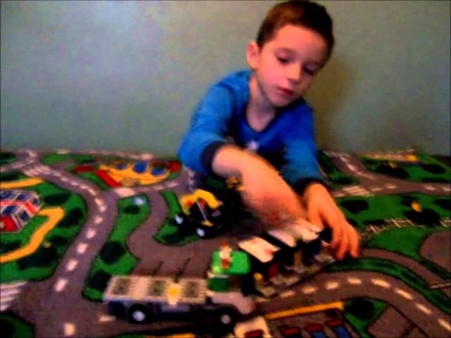 Nick's LEGO # 4432 - TOY GARBAGE TRUCKS PLAY - Imagination