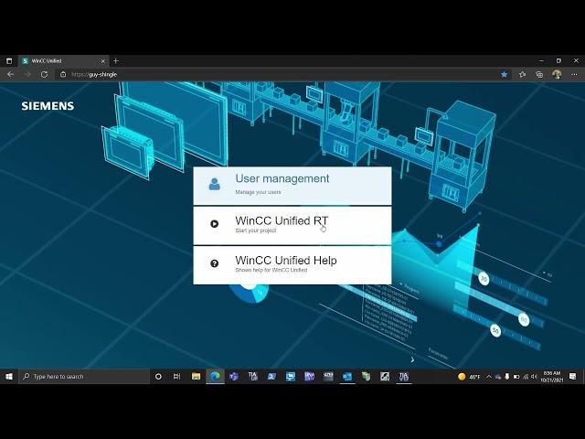 WinnCC Unified PC Startup