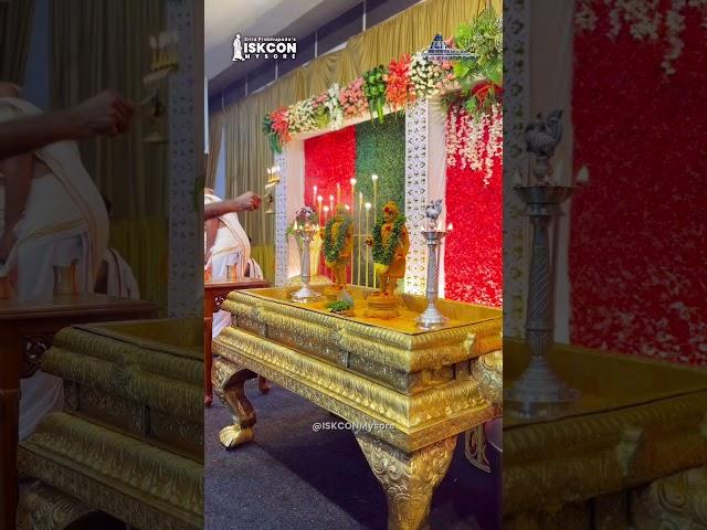 Sri Krishna Janmashtami Abhishekam #iskconmysore #srikrishnajanmashtami